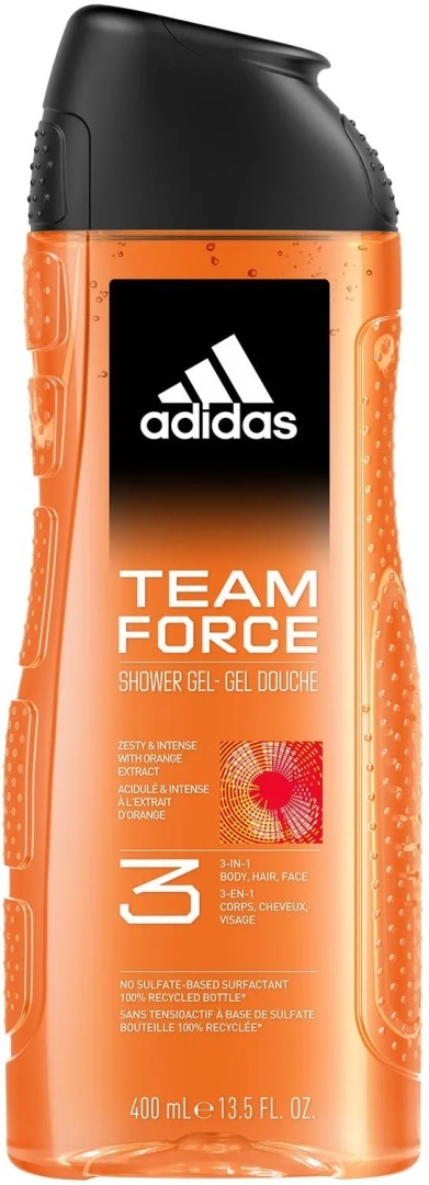 Adidas Team Force 3w1 Men 400ml żel pod prysznic dla mężczyzn