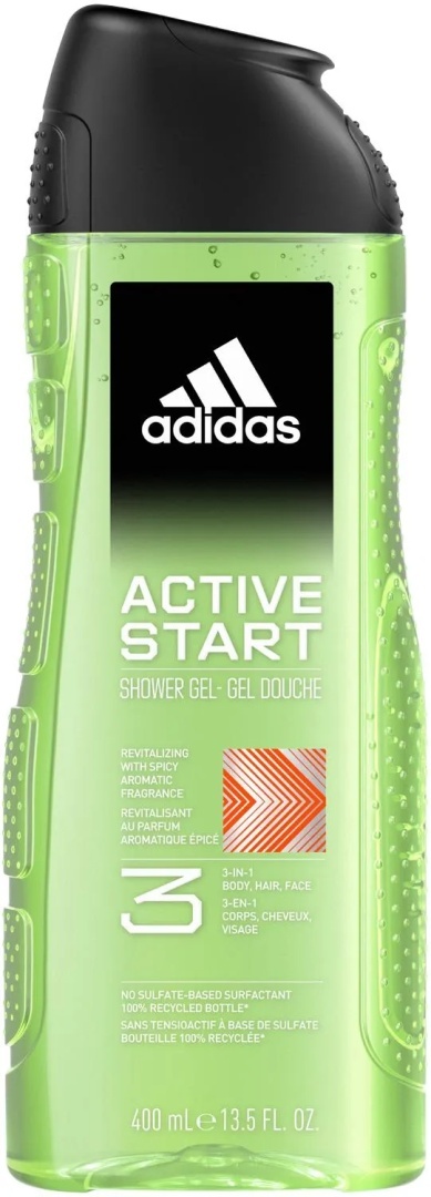 Adidas Active Start Men 3w1 400ml żel pod prysznic dla mężczyzn