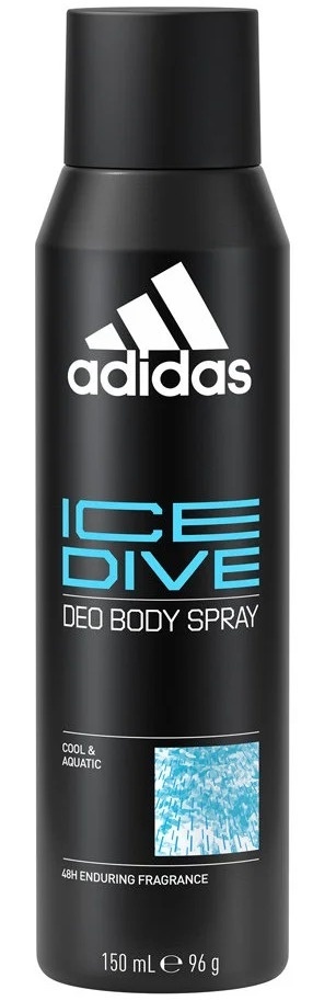 Adidas Ice Dive Men 150ml dezodorant spray dla mężczyzn