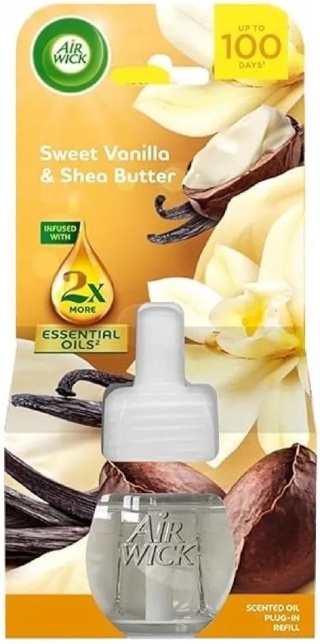 Air Wick Wkład zapachowy Zapas Zmysłowa Wanilia i Masło Shea 19ml