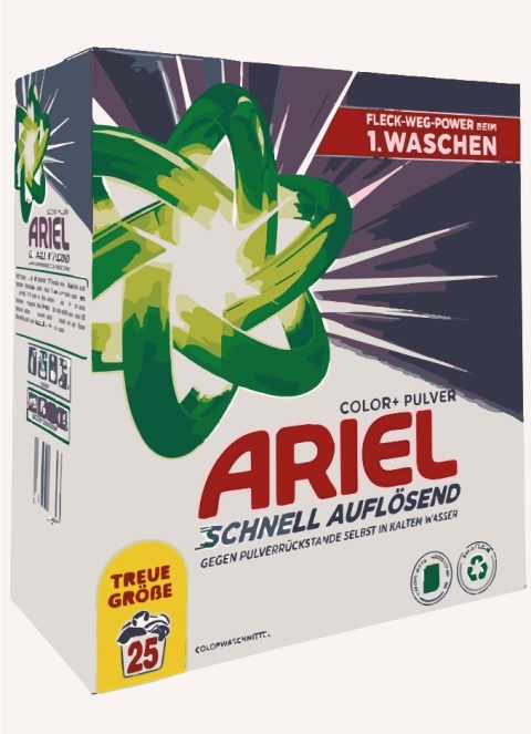 Ariel Color Proszek do prania tkanin kolorowych 1,5kg 25P