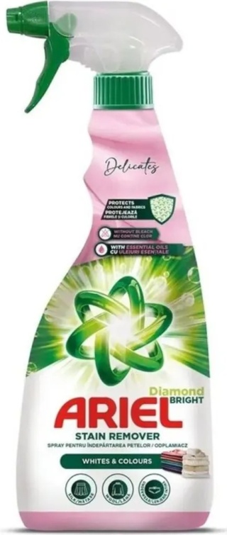Ariel Delicates Uniwersalny odplamiacz do tkanin białych i kolorowych 750ml