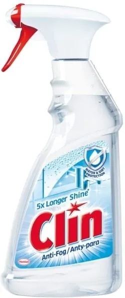 Clin Antypara Płyn do mycia szyb i luster 500ml Spray