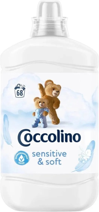 Coccolino Fresh & Soft Sensitive Płyn do płukania tkanin 1,7l 68P
