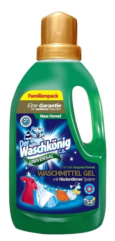 Der Waschkonig Universal 1,625l uniwersalny żel do prania tkanin 54P