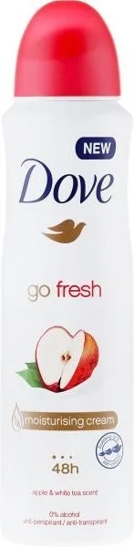 Dove Go Fresh Apple & White Tea Antyperspirant dla kobiet spray 150ml