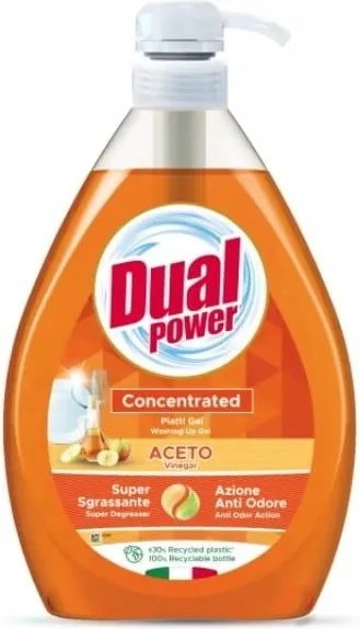 Dual Power Aceto 1l Skoncentrowany płyn do naczyń Ocet