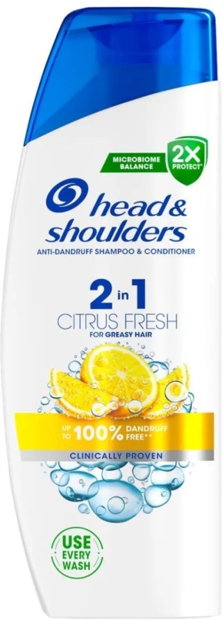 Head & Shoulders Citrus Fresh 2In1 Szampon z odżywką 330ml