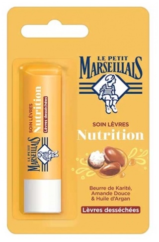 Le Petit Marseillais Pomadka Balsam do ust Masło Shea Migdały Olejek Arganowy 4,9g