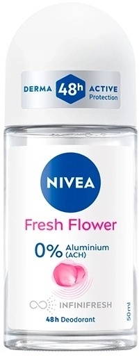 Nivea Fresh Flower Woman 0% Aluminium Dezodorant w kulce dla kobiet 50ml