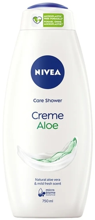 Nivea Careme Aloe Kremowy żel pod prysznic Aloesowy 750ml