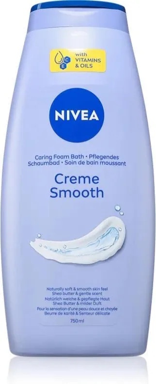 Nivea Creme Smooth Kremowy żel pod prysznic z witaminami C i E 750ml