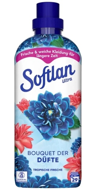 Softlan Ultra Tropische Frische 650ml Płyn do płukania tkanin tropikalna świeżość 31P