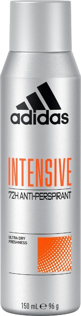 Adidas Intensive 72H 150 ml Antyperspirant dla mężczyzn spray