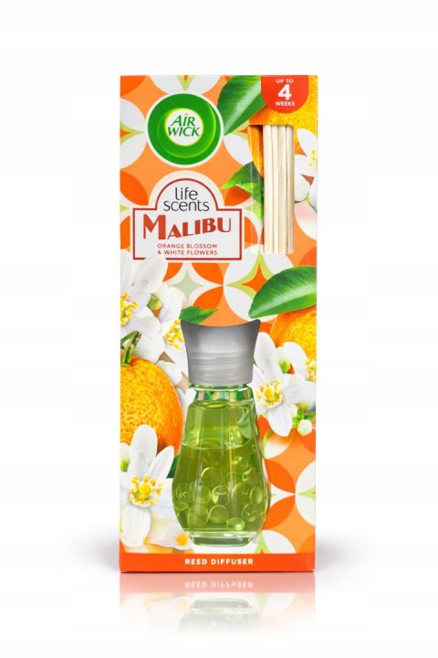 Air Wick 25ml Odświeżacz powietrza Patyczki Pomarańcza i Białe Kwiaty