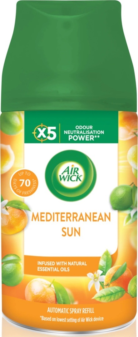 Air Wick Freshmatic Śródziemnomorska pomarańcza 250 ml Wkład do odświeżacza