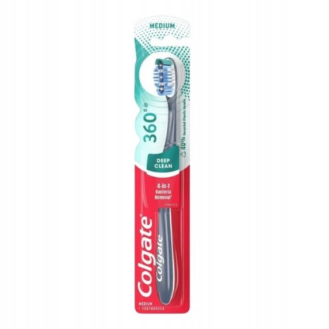 Colgate 360° Whole Clean Medium Szczoteczka do zębów średnia