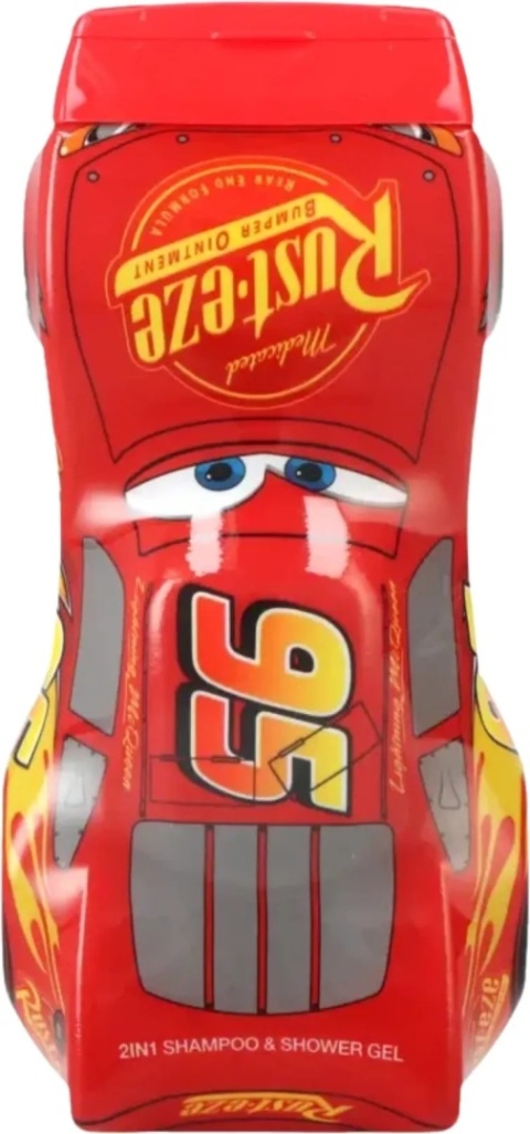 Disney Auta 300 ml 2w1 Szampon i żel pod prysznic dla dzieci