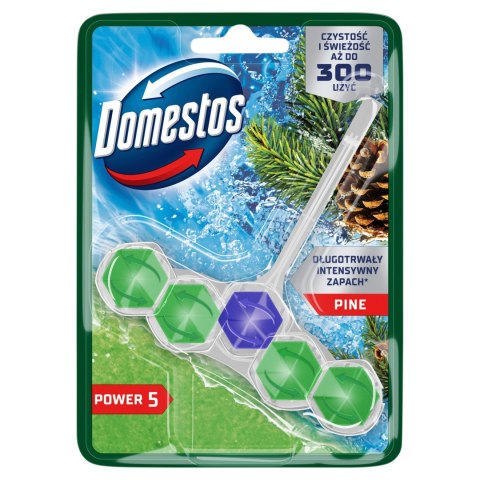Domestos Pine 50g Kostka do WC zawieszka do toalety sosnowa świeżość