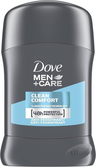 Dove Men+Care Clean Comfort 50 ml Antyperspirant męski w sztyfcie