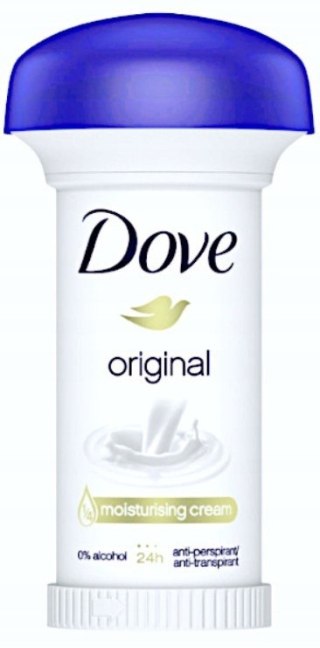 Dove Original 50 ml Antyperspirant w sztyfcie damski Grzybek