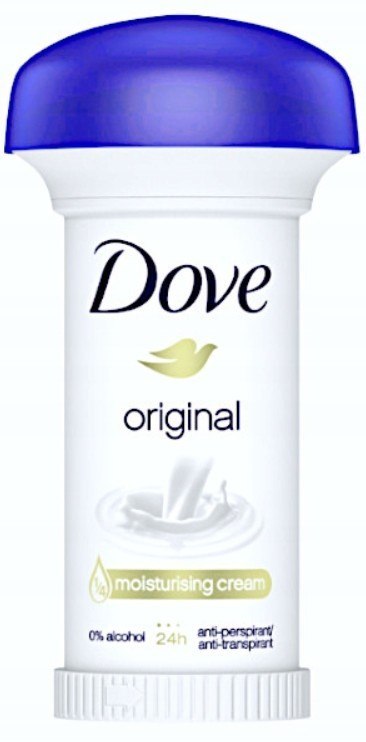 Dove Original 50 ml Antyperspirant w sztyfcie damski Grzybek