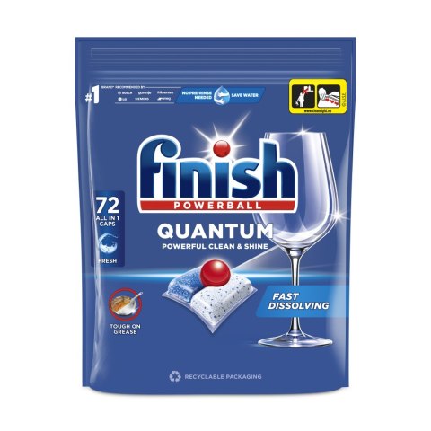 Finish Quantum All in one 72 szt Kapsułki do zmywarki