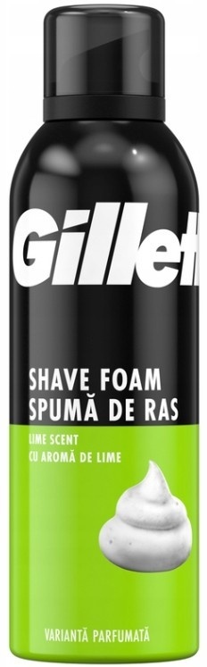 Gillette Pianka do golenia 200 ml Limonka