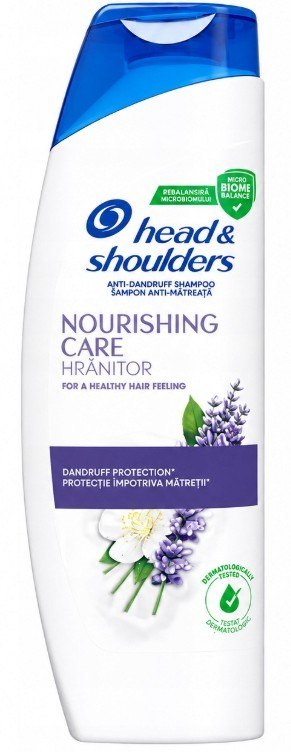 Head & Shoulders Nourishing Care 330ml Szampon przeciwłupieżowy odżywczy