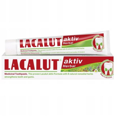 Lacalut Aktiv Herbal 75ml Pasta do zębów