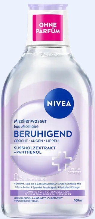 NIVEA Płyn micelarny Kojący 400 ml Aminokwasy i Dekspantenol