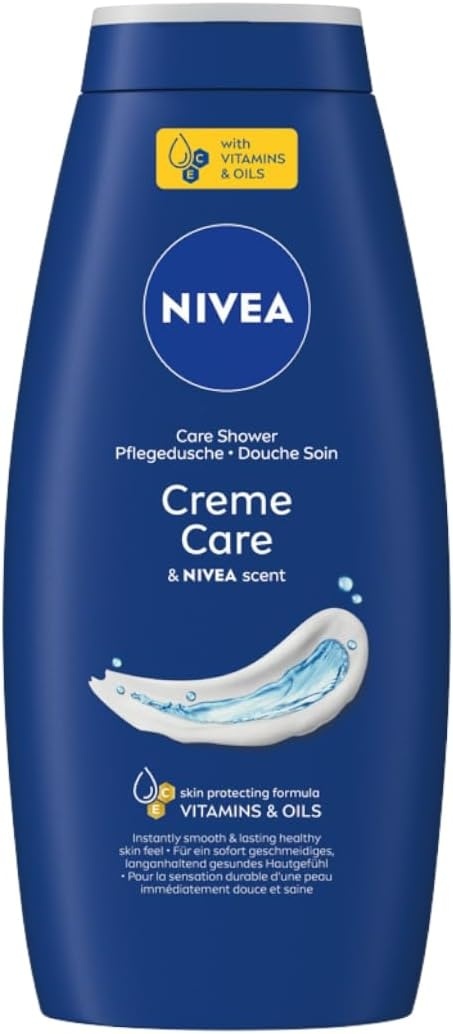 Nivea Creme Care & Nivea Scent Kremowy żel pod prysznic 750 ml