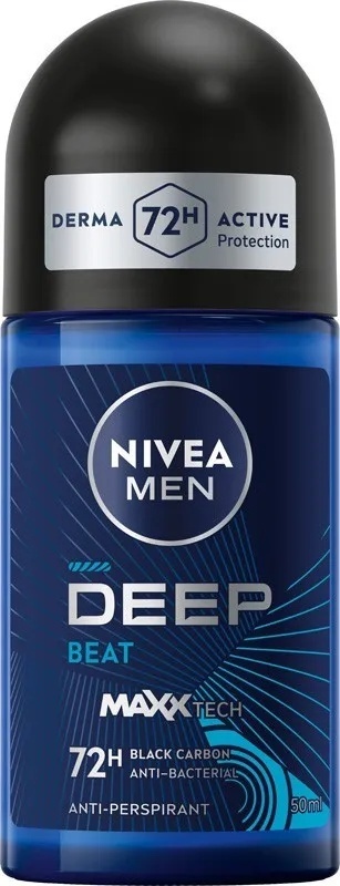 Nivea Men Deep Beat 72H 50 ml Antyperspirant męski w kulce