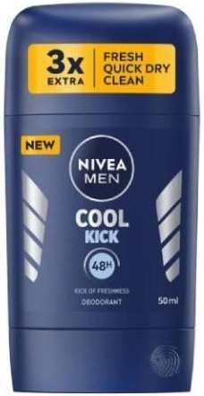 Nivea Men Cool Kick 50 ml Dezodorant męski w sztyfcie