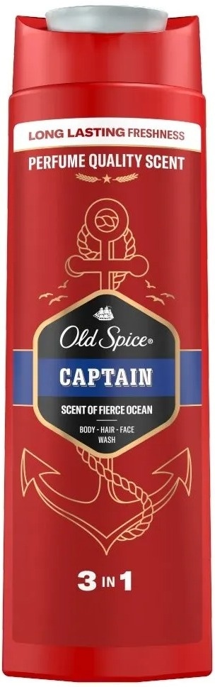 Old Spice Captain 3w1 Żel pod prysznic dla mężczyzn 400 ml