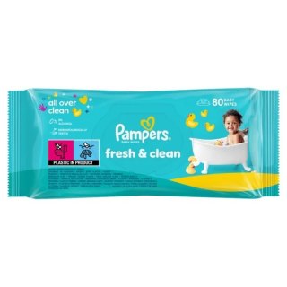 Pampers Fresh Clean 80szt Chusteczki nawilżane dla dzieci