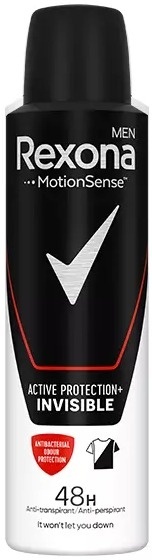 Rexona Men Active Protection+ Invisible 150 ml Antyperspirant męski spray