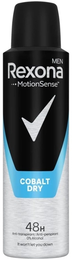 Rexona Men Cobalt Dry 150 ml Antyperspirant męski spray