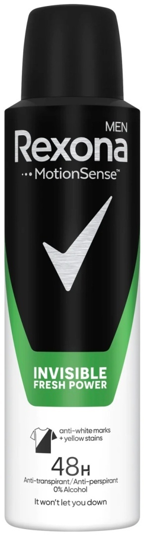 Rexona Men Invisible Fresh Power 150 ml Antyperspirant męski spray