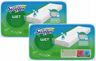Swiffer Wet Mokre ściereczki do mopa Zapas 2x20 szt
