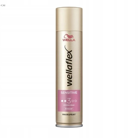 Wella Wellaflex Sensitive 250ml Lakier do włosów bez zapachu mocny (3)