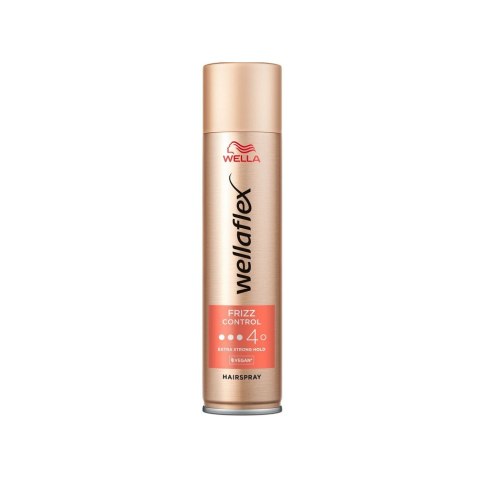 Wellaflex Frizz Control 250ml Lakier do włosów wygładzający mocny 4